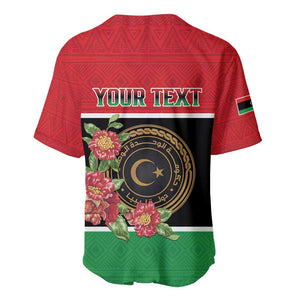 Personalized Happy Libya Baseball Jersey Independence Day - African Pride