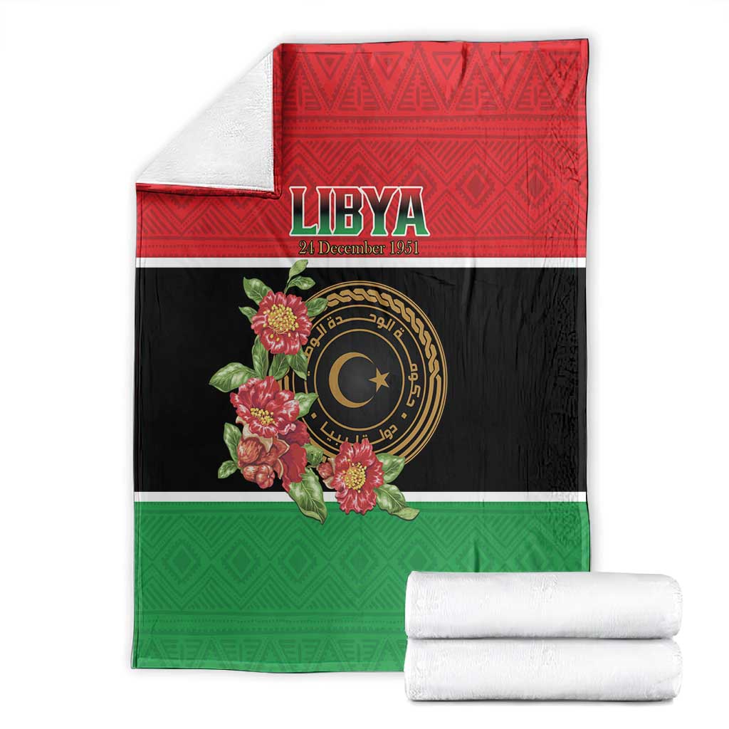 Happy Libya Blanket Independence Day - African Pride