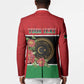 Personalized Libya Independence Day Blazer Pomegranate Blossom With Libyan Seal