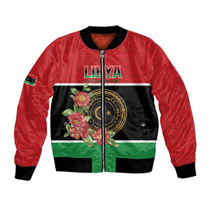 Personalized Happy Libya Bomber Jacket Independence Day - African Pride