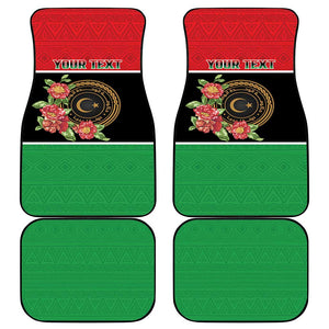 Personalized Happy Libya Car Mats Independence Day - African Pride