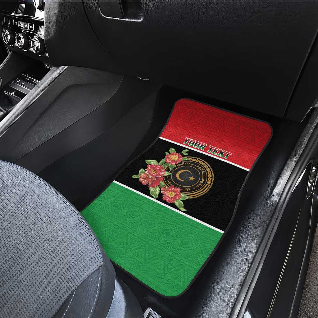 Personalized Happy Libya Car Mats Independence Day - African Pride