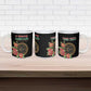 Personalized Libya Independence Day Ceramic Mug Pomegranate Blossom With Libyan Seal