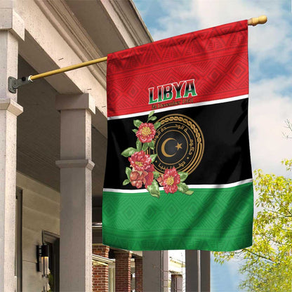 Happy Libya Garden Flag Independence Day - African Pride