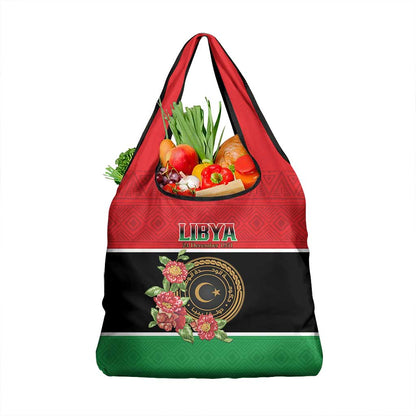 Happy Libya Grocery Bag Independence Day - African Pride