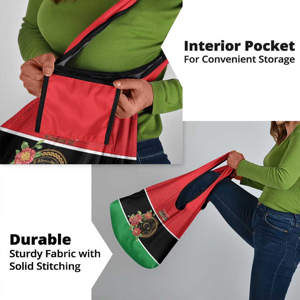 Happy Libya Grocery Bag Independence Day - African Pride
