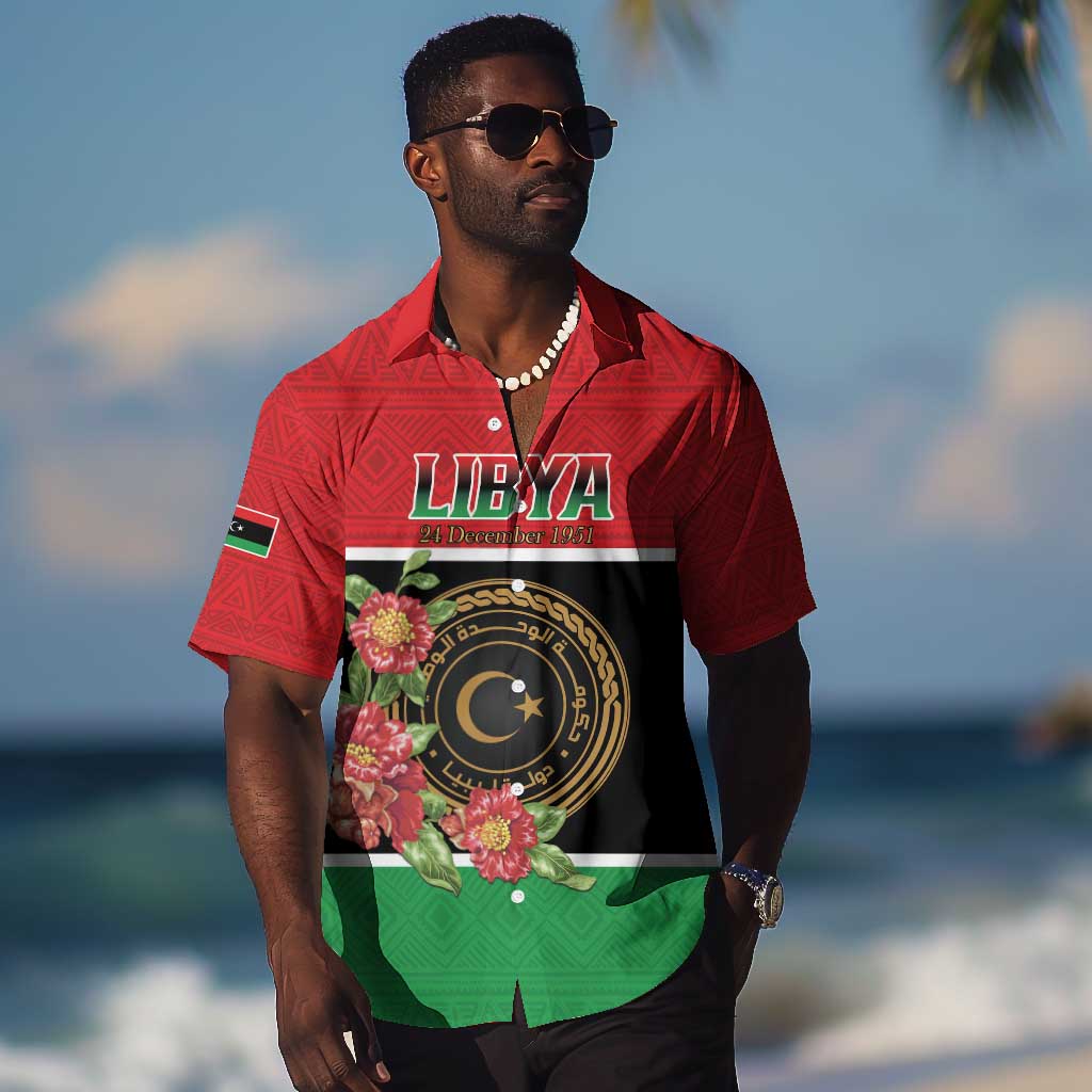 Personalized Happy Libya Hawaiian Shirt Independence Day - African Pride