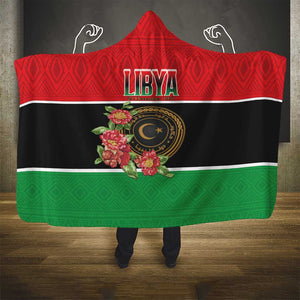 Happy Libya Hooded Blanket Independence Day - African Pride