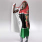 Happy Libya Hooded Blanket Independence Day - African Pride