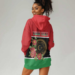 Personalized Happy Libya Hoodie Dress Independence Day - African Pride
