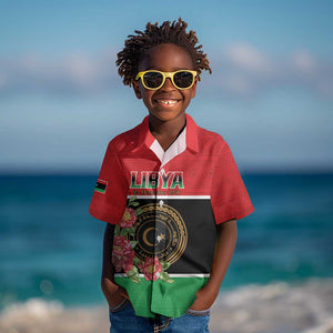 Personalized Happy Libya Kid Hawaiian Shirt Independence Day - African Pride