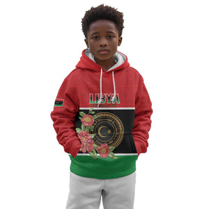 Personalized Happy Libya Kid Hoodie Independence Day - African Pride