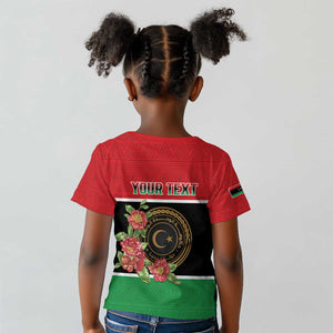 Personalized Happy Libya Kid T shirt Independence Day - African Pride