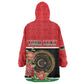 Personalized Happy Libya Kid Wearable Blanket Hoodie Independence Day - African Pride