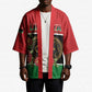 Personalized Libya Independence Day Kimono Pomegranate Blossom With Libyan Seal