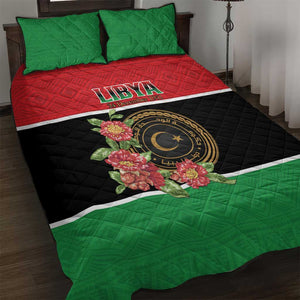 Happy Libya Quilt Bed Set Independence Day - African Pride