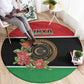 Happy Libya Round Carpet Independence Day - African Pride