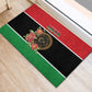 Happy Libya Rubber Doormat Independence Day - African Pride