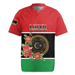 Personalized Happy Libya Rugby Jersey Independence Day - African Pride