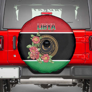 Happy Libya Spare Tire Cover Independence Day - African Pride