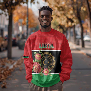 Personalized Happy Libya Sweatshirt Independence Day - African Pride