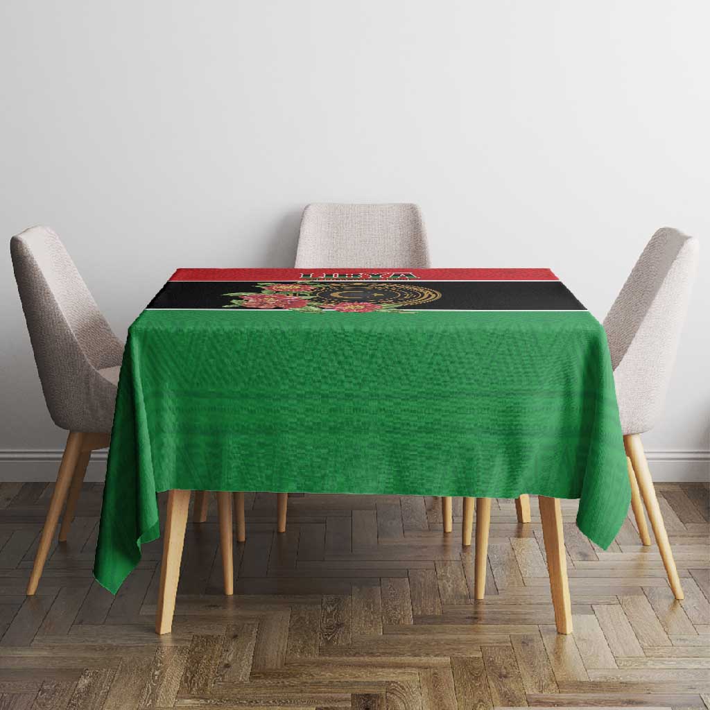 Happy Libya Tablecloth Independence Day - African Pride