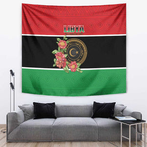 Happy Libya Tapestry Independence Day - African Pride