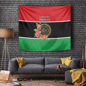 Happy Libya Tapestry Independence Day - African Pride