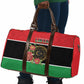 Libya Independence Day Travel Bag Pomegranate Blossom With Libyan Seal