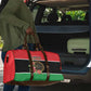 Libya Independence Day Travel Bag Pomegranate Blossom With Libyan Seal