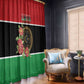 Happy Libya Window Curtain Independence Day - African Pride