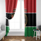 Happy Libya Window Curtain Independence Day - African Pride