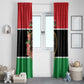 Happy Libya Window Curtain Independence Day - African Pride