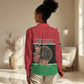 Personalized Happy Libya Women Casual Shirt Independence Day - African Pride