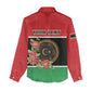 Personalized Happy Libya Women Casual Shirt Independence Day - African Pride