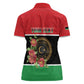 Personalized Happy Libya Women Polo Shirt Independence Day - African Pride