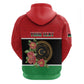 Personalized Happy Libya Zip Hoodie Independence Day - African Pride