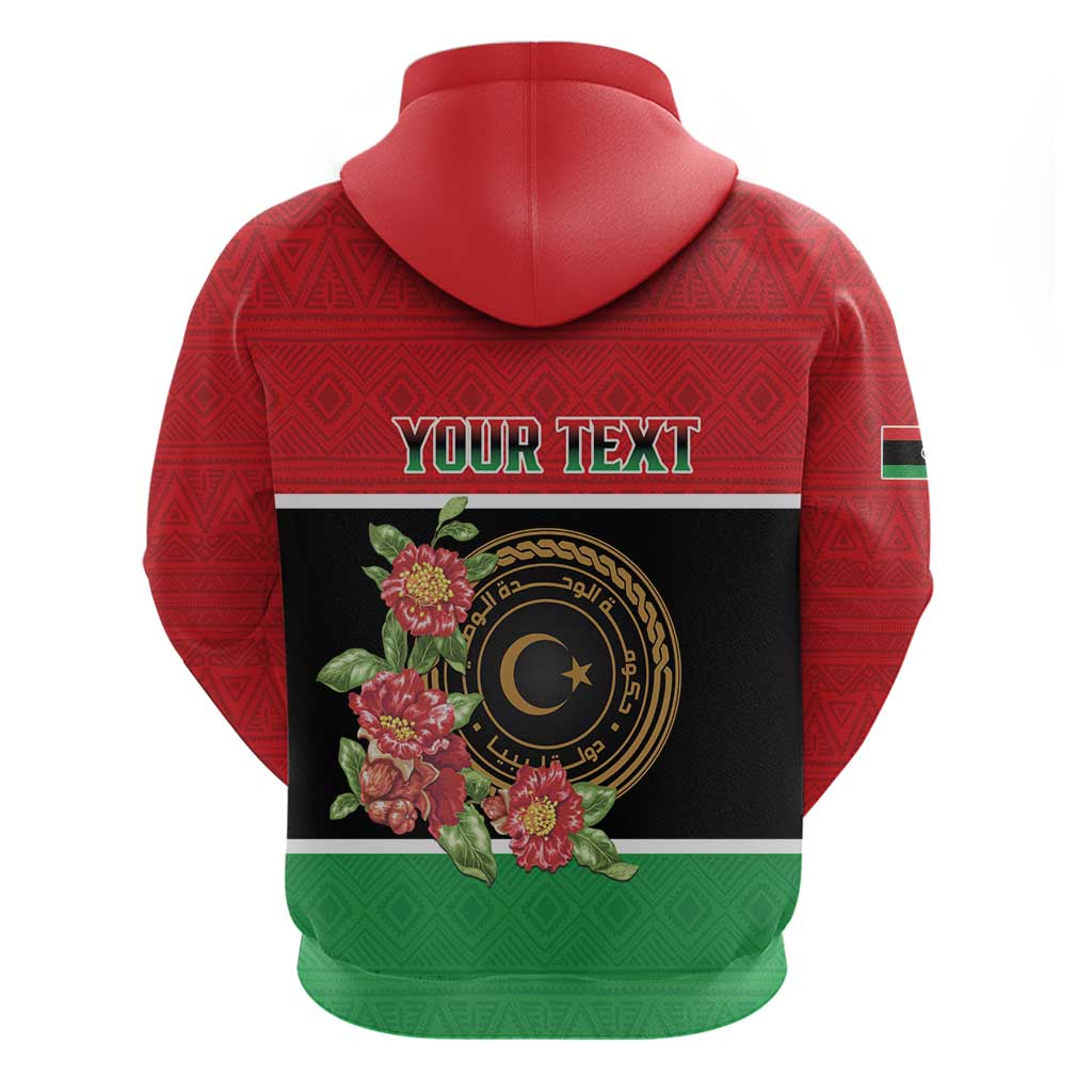 Personalized Happy Libya Zip Hoodie Independence Day - African Pride