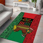 Happy Kwanzaa Holidays Area Rug Kente Pattern - African Pride