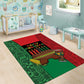 Happy Kwanzaa Holidays Area Rug Kente Pattern - African Pride