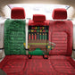 Happy Kwanzaa Holidays Back Car Seat Cover Kente Pattern - African Pride
