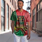 Personalized Happy Kwanzaa Holidays Baseball Jersey Kente Pattern - African Pride