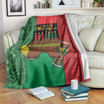 Happy Kwanzaa Holidays Blanket Kente Pattern - African Pride