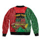 Personalized Happy Kwanzaa Holidays Bomber Jacket Kente Pattern - African Pride