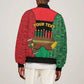 Personalized Happy Kwanzaa Holidays Bomber Jacket Kente Pattern - African Pride