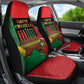 Happy Kwanzaa Holidays Car Seat Cover Kente Pattern - African Pride