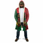 Personalized Happy Kwanzaa Cloak Kinara With Kente Pattern