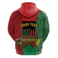 Personalized Happy Kwanzaa Holidays Hoodie Kente Pattern - African Pride