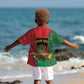 Personalized Happy Kwanzaa Holidays Kid Hawaiian Shirt Kente Pattern - African Pride