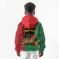 Personalized Happy Kwanzaa Holidays Kid Hoodie Kente Pattern - African Pride